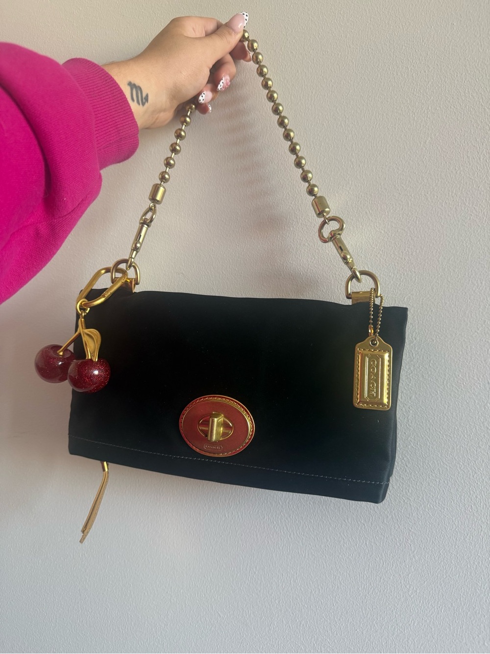 vintage Coach Amanda Foldover Flap🖤